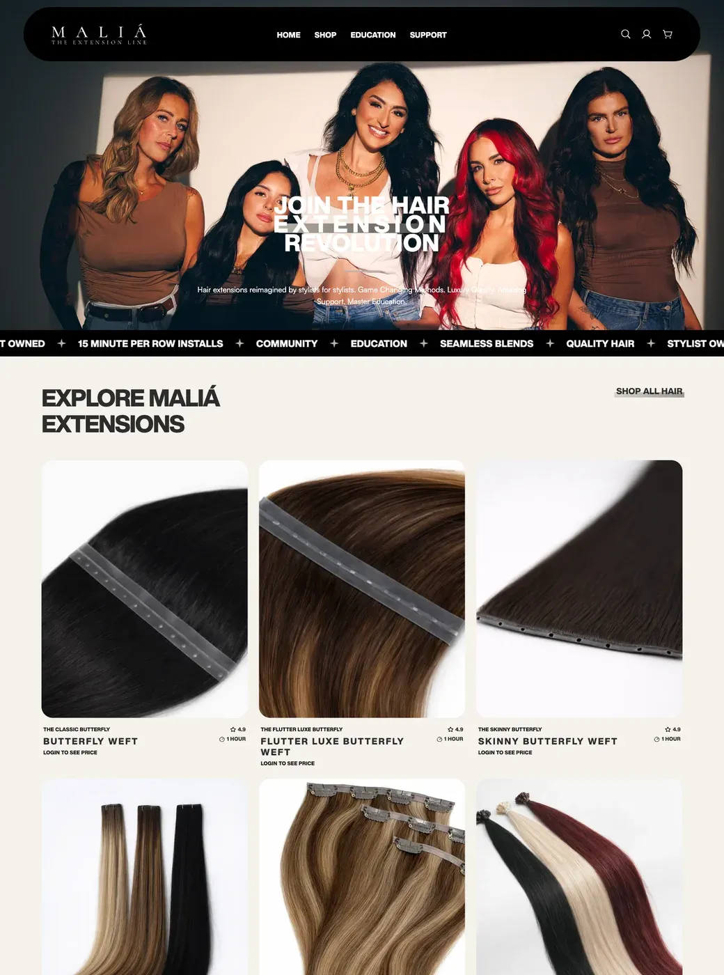 The Maliá Extensions homepage