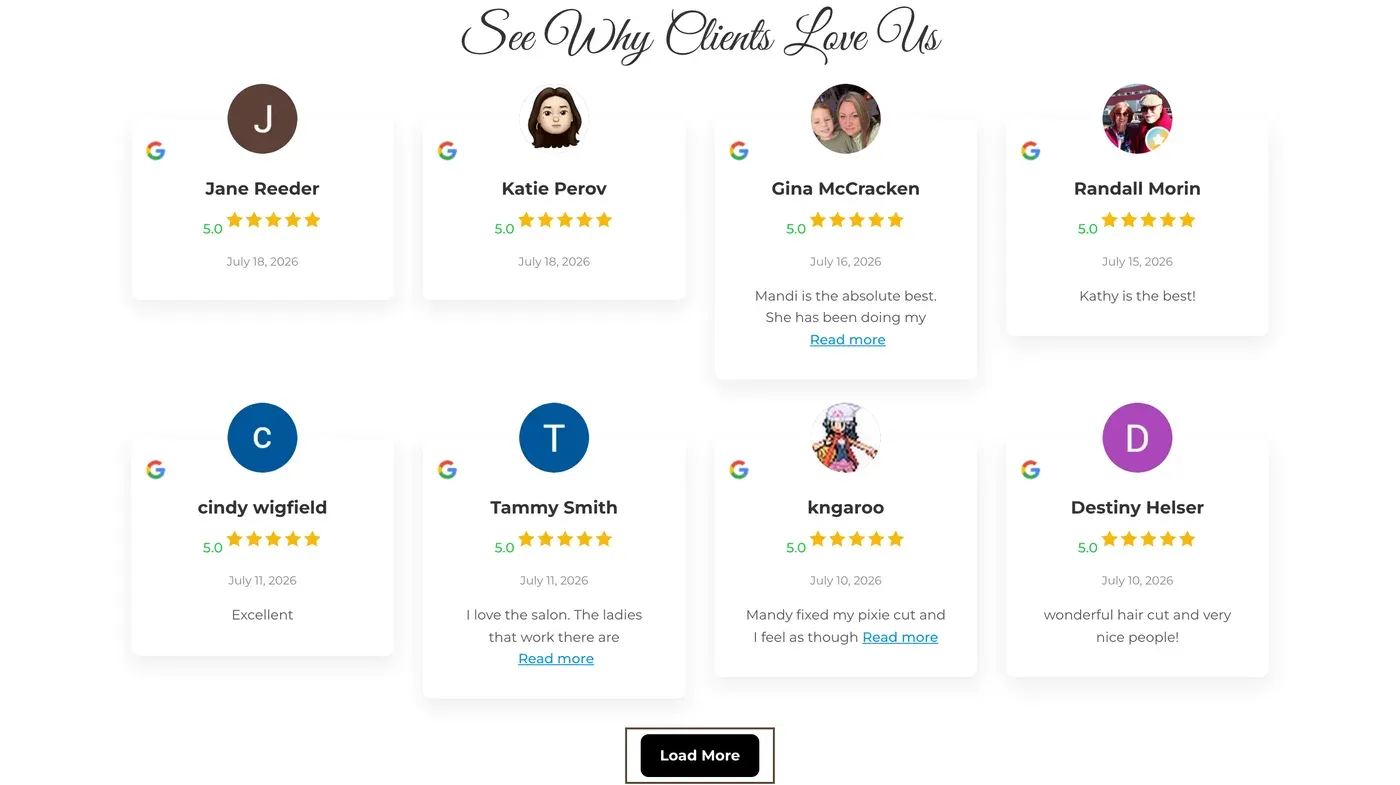 Eight five-star reviews from nine days in July, on Platinum’s website