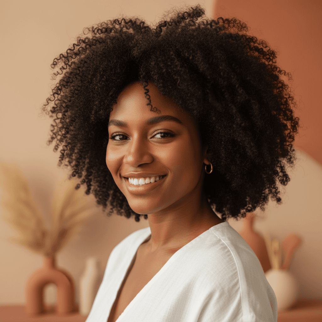 A solo stylist — the face at the center of her brand